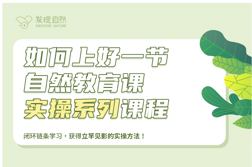 如何上好一节自然教育“课”