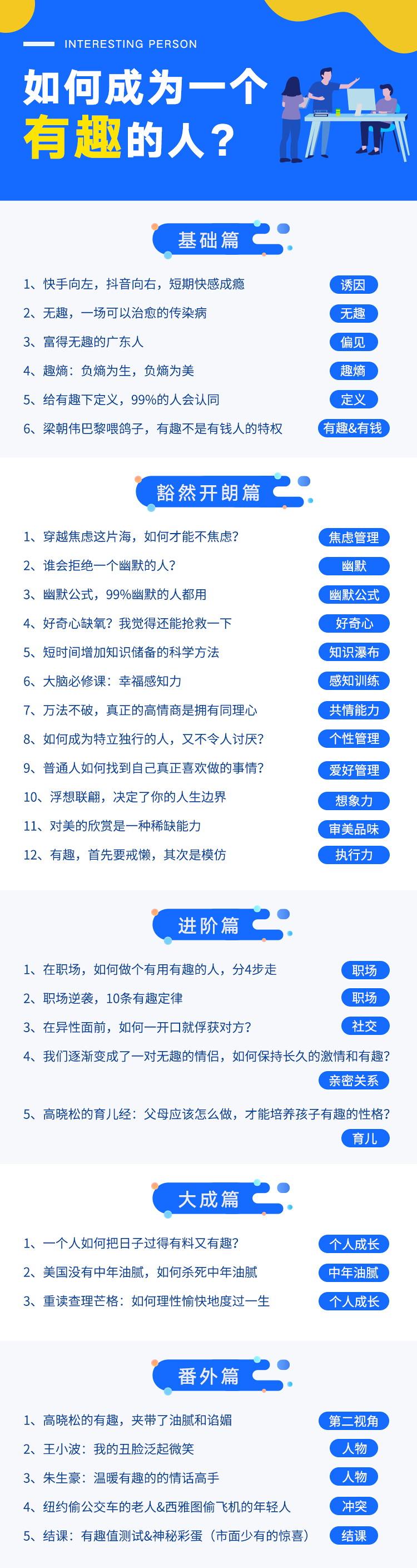 如何成为一个有趣的人