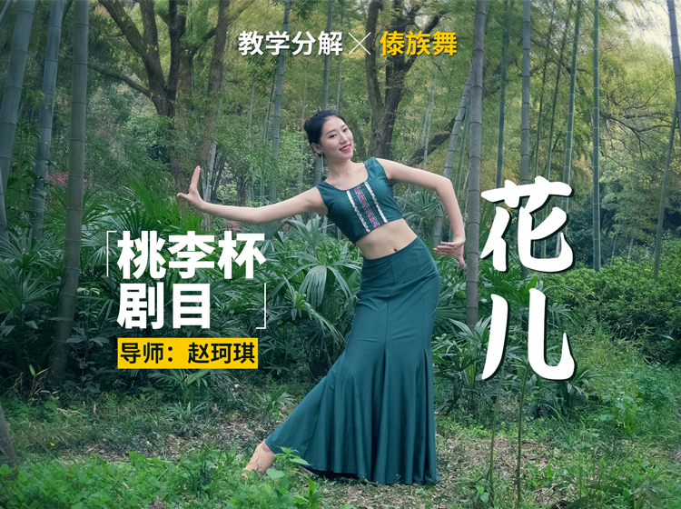 第九届桃李杯剧目傣族舞《花儿》教学
