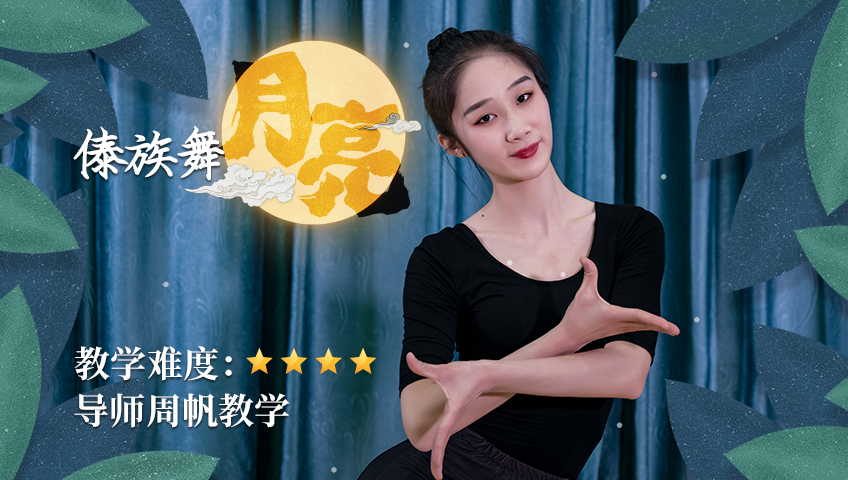 惊艳美爆的傣族舞《月亮》教学