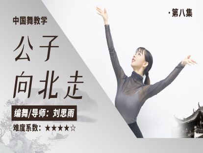 中国舞《公子向北走》教学第八集