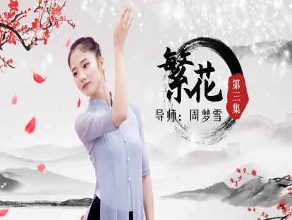 古典舞《繁花》教学第三集