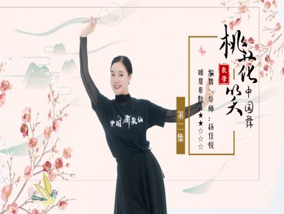 《桃花笑》舞蹈教学第二集