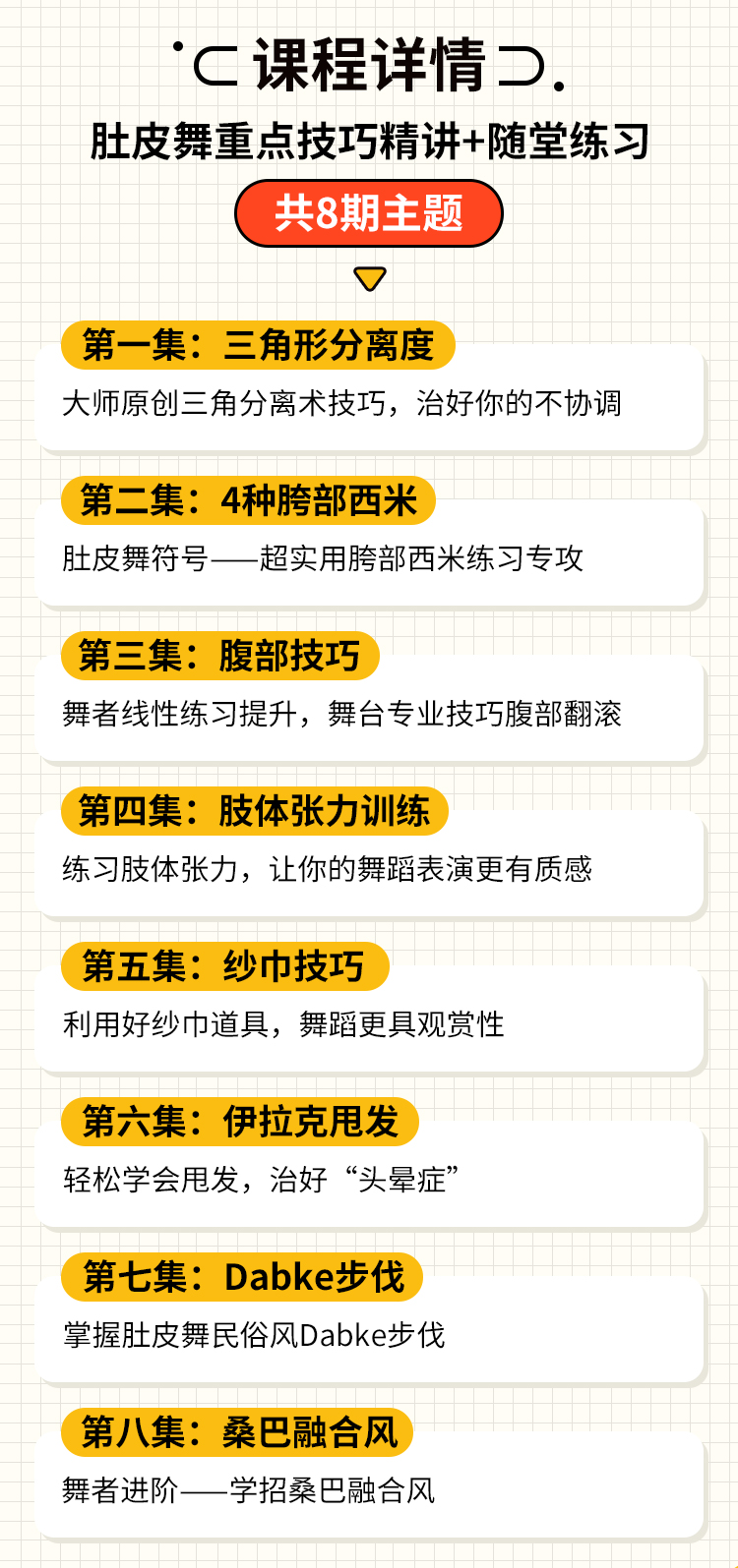 精品课：世界肚皮舞大师亲授，肚皮舞基础视频教程