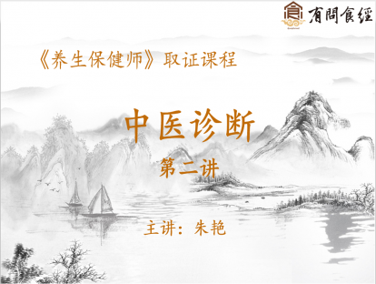 04 中医诊断 第二讲