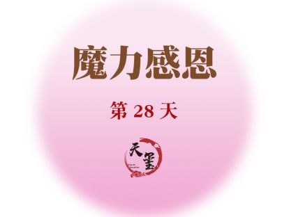 感恩魔力练习第二十八天《铭记魔力》