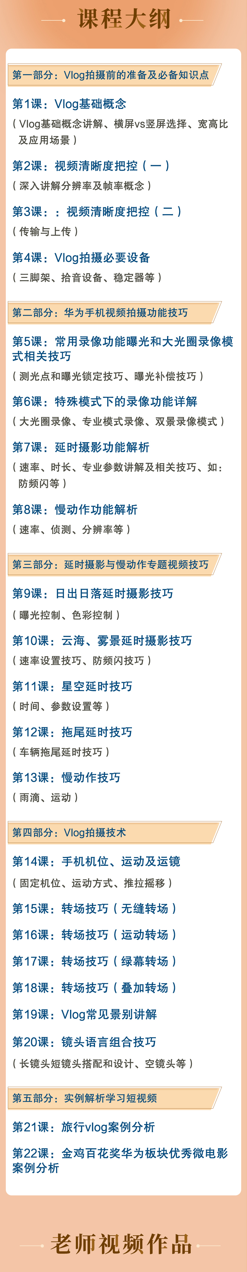 22节课教你轻松上手华为短视频