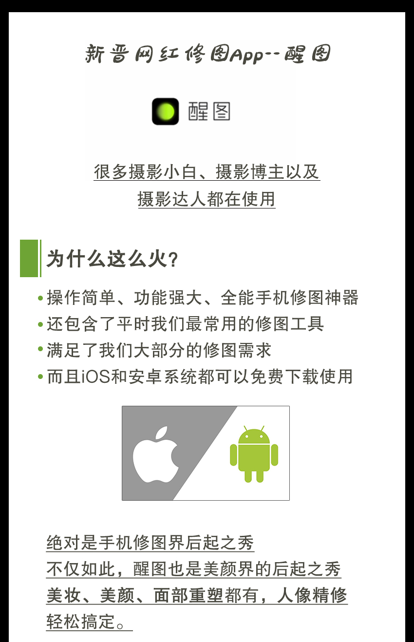 新晋网红修图app--醒图系列课