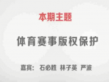 林子英 严波|体育赛事的版权保护（视频版）