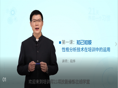 第一课：知己知彼——性格分析技术在培训中的应用