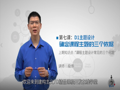 第7课：确定课程主题的三个依据