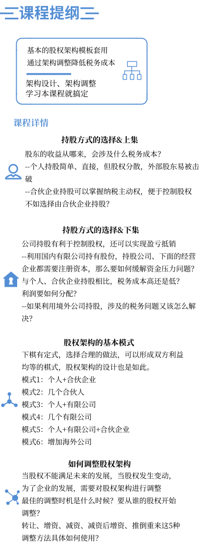 曾建斌 | 股权架构税务筹划
