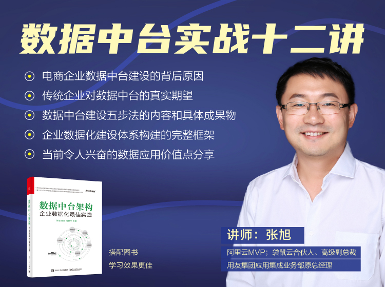 数据中台实战十二讲