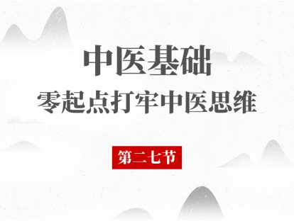 27 中医基础理论 - 精气血津液-气 第二节