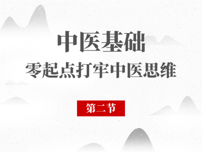 02 中医基础理论 - 中医学理论体系之整体观念（二）