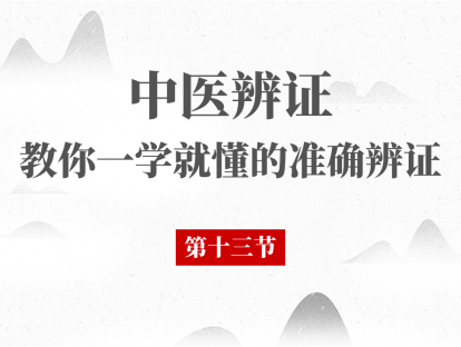 13 肺与大肠病辨证第一节