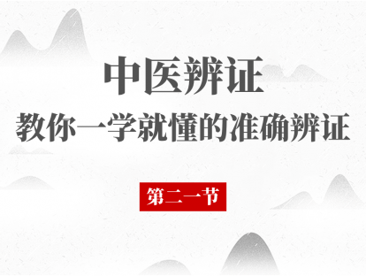 21 肾与膀胱辨证第二节