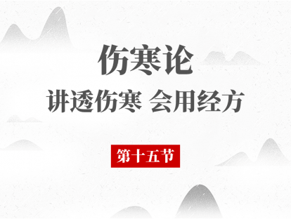 15 第十五节 少阳病兼证