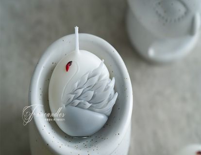 香薰蜡烛462：果子蜡烛--天鹅