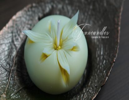 香薰蜡烛473：果子蜡烛—兰花