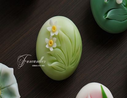 香薰蜡烛449：果子蜡烛--水仙花3