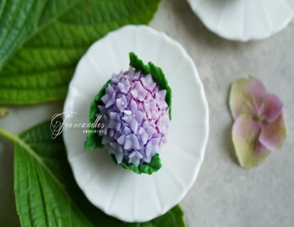 香薰蜡烛466：果子蜡烛--绣球