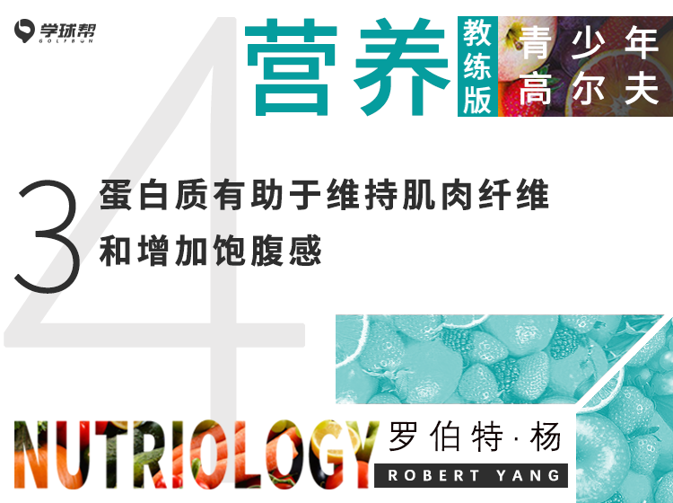 第十二课 4-3 蛋白质有助于维持肌肉纤维和增加饱腹感
