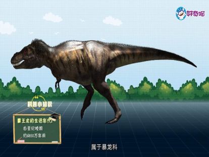 1.白垩纪的霸主凶猛霸王龙