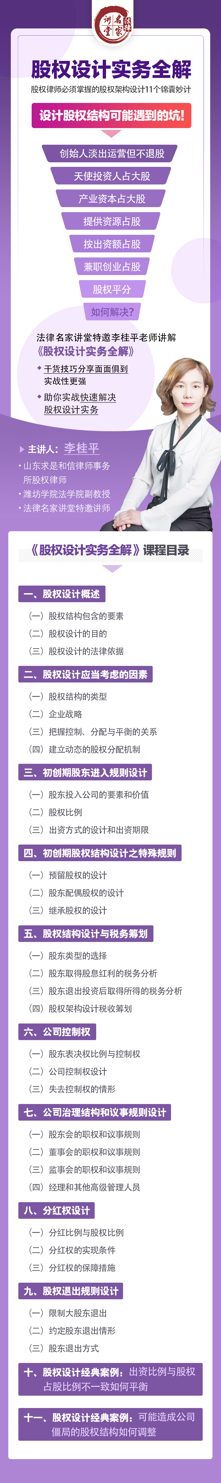 股权设计实务全解
