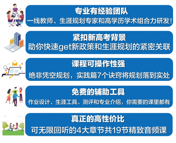新高考改革下，中学生必备的学习规划和行动指南课