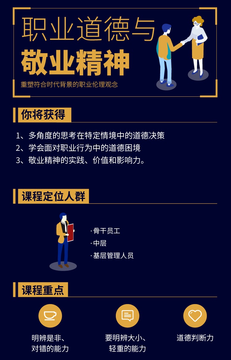 职业道德与敬业精神