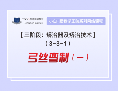 【三阶段3-3-1】弓丝弯制（一）
