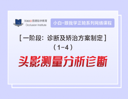【一阶段1-4】头影测量分析诊断