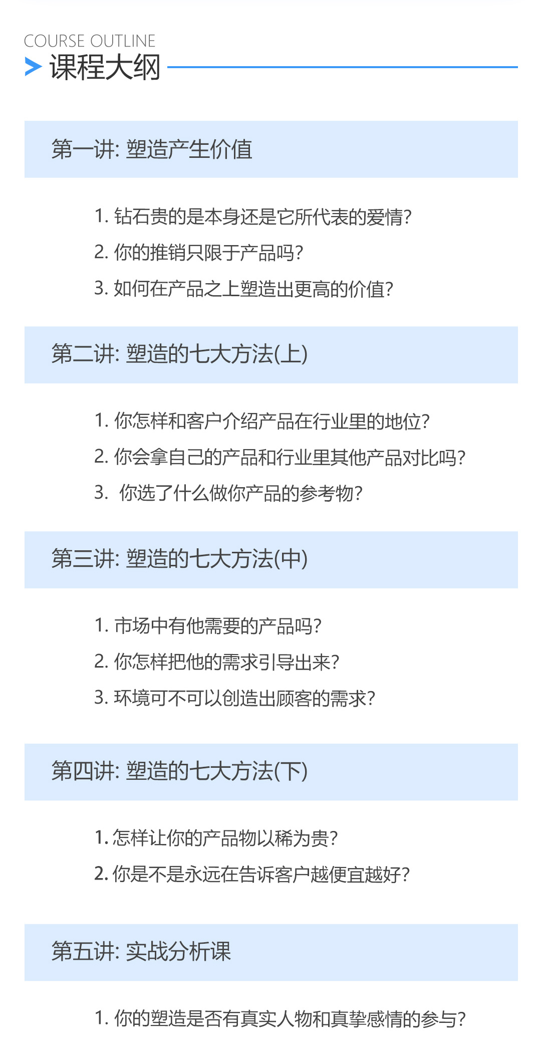 胡源丨7大价值塑造法，让你100%拿下客户！