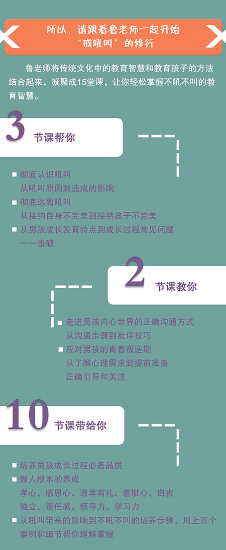 15堂不吼叫育儿课 让你从爱发脾气变身温柔妈妈