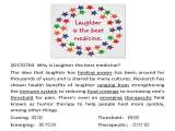 20170704  Why is laughter the best medicine?