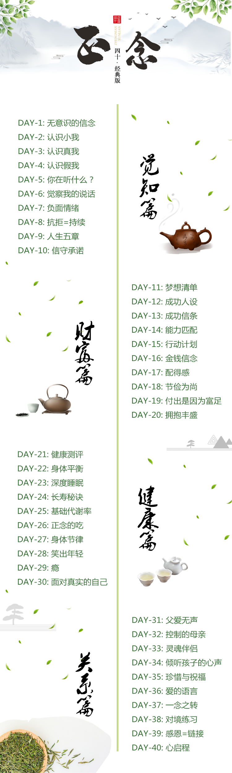 【正念40】经典版