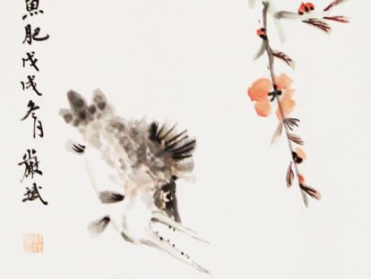 桃花+鳜鱼