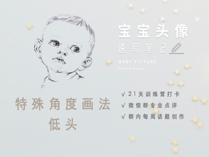 20.低头的画法