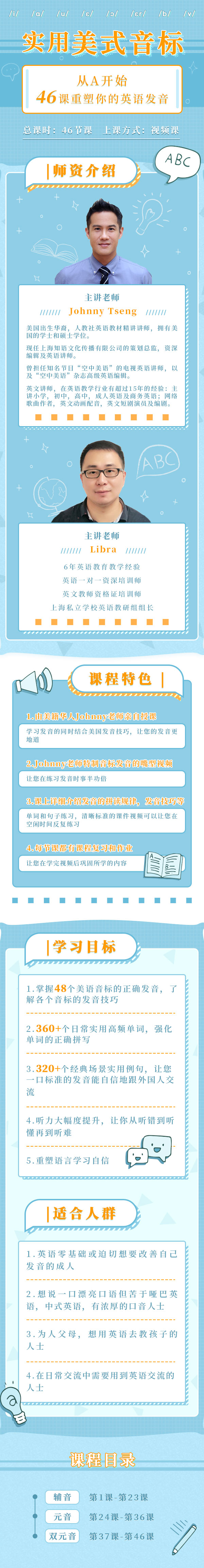 实用美式音标