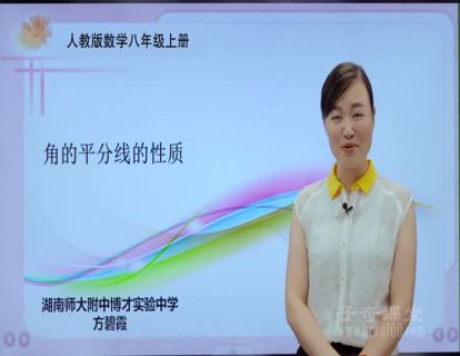 第14讲 角平分线的性质