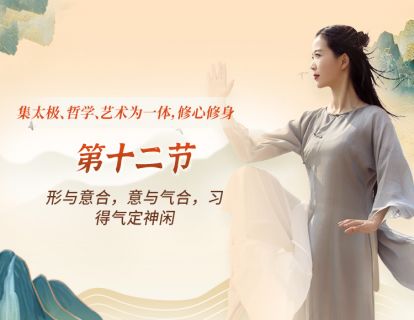 第十二节：形与意合，意与气合，习得气定神闲