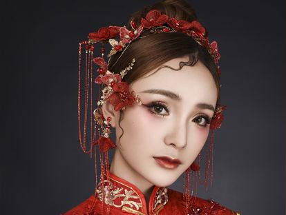 中式奢华新娘造型---第三款
