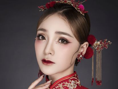 中式奢华新娘造型---第四款