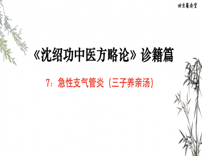 呼吸系统--方略论诊籍篇张印生