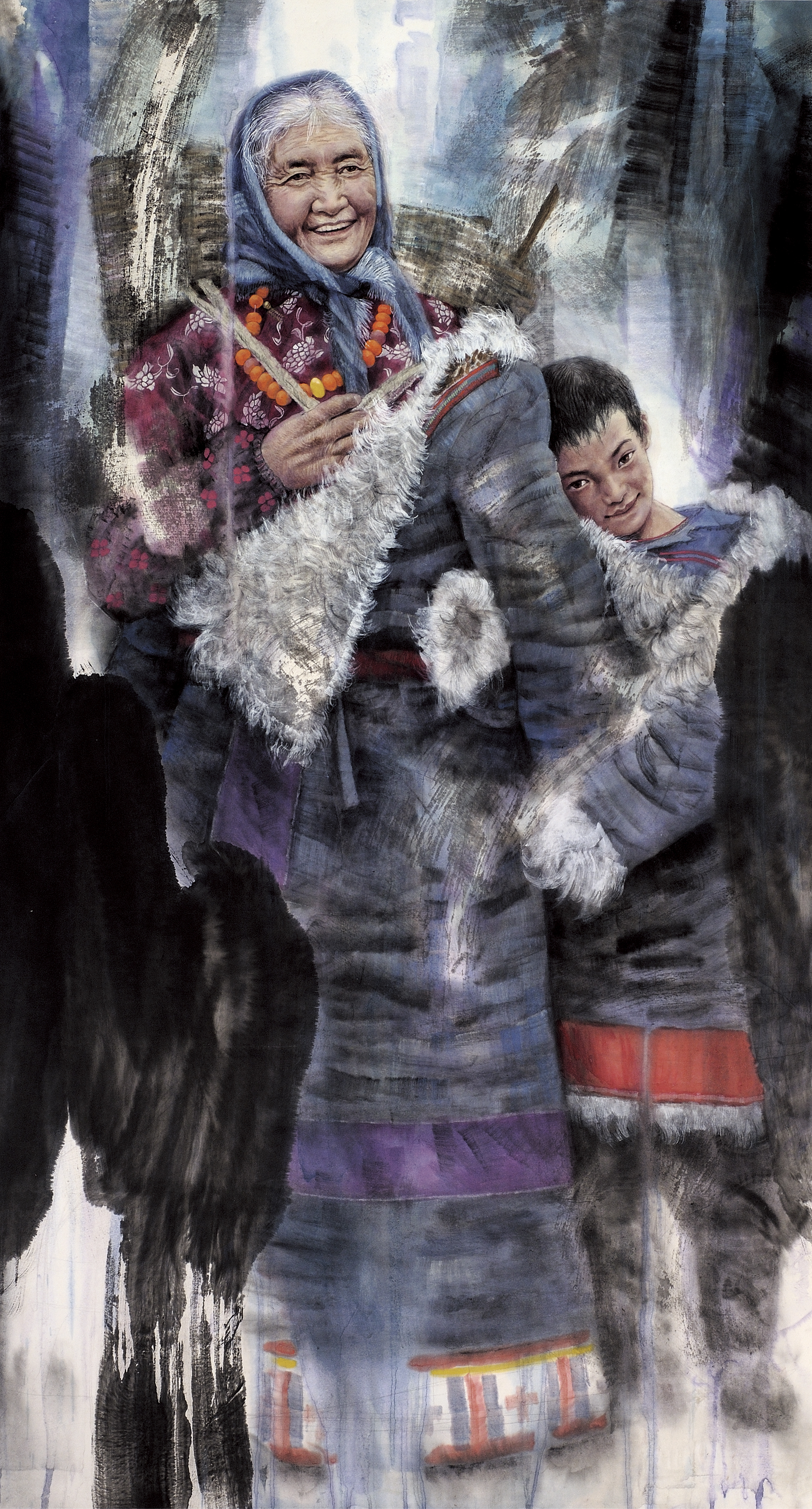 画自己的画,装饰自己的家