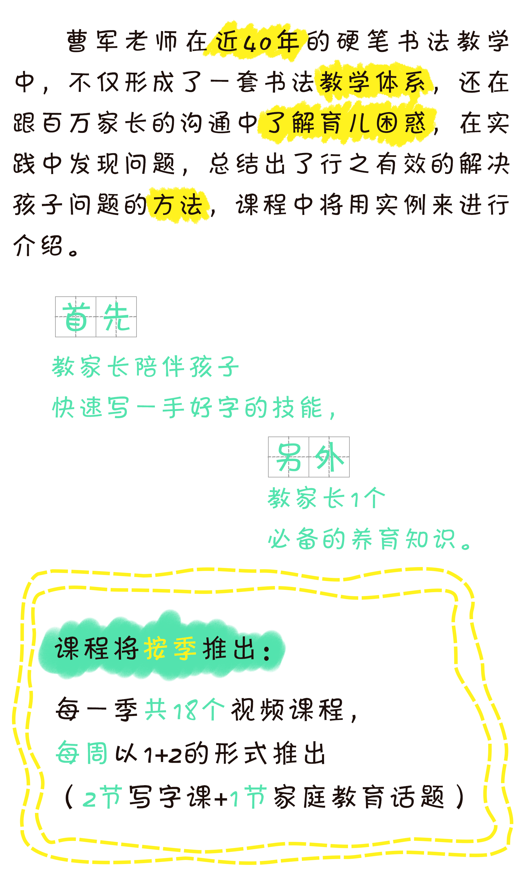 教您摆平孩子·给孩子当写字老师