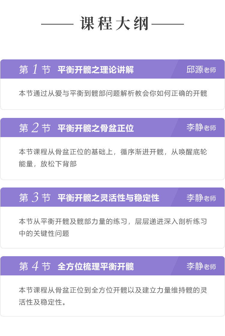 高级进阶——塑造灵活稳定的髋关节