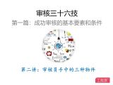 第四讲小结课：审核员手里的三种物件