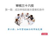 第六讲：如何营造融洽的审核氛围